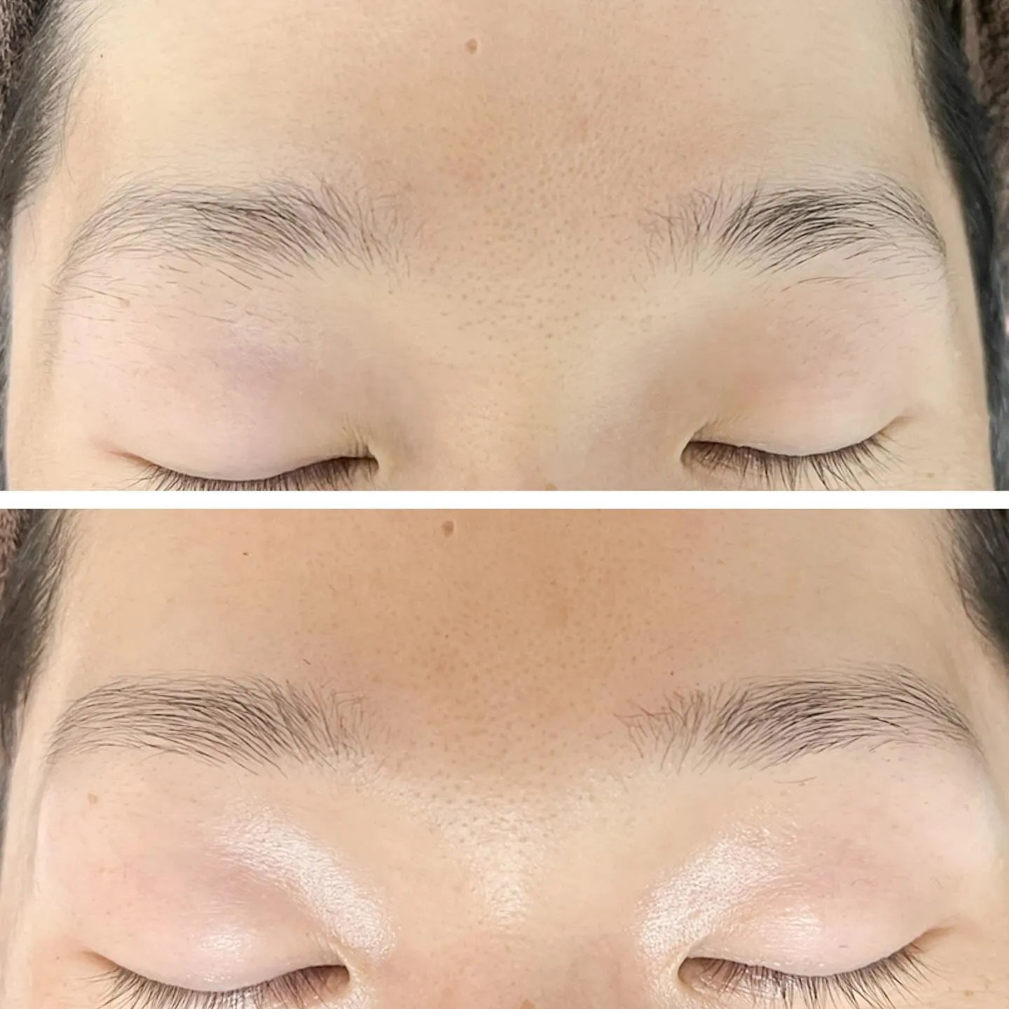 眉毛もシェービング晴にお任せをっ！